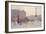 Figures in the Place De La Bastille-Eugene Galien-Laloue-Framed Giclee Print