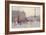 Figures in the Place De La Bastille-Eugene Galien-Laloue-Framed Giclee Print