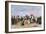 Figures on a Beach, 1884-Eug?ne Boudin-Framed Giclee Print