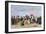 Figures on a Beach, 1884-Eug?ne Boudin-Framed Giclee Print