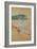 Figures on a Beach Near Cliffs-James Abbott McNeill Whistler-Framed Giclee Print