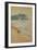 Figures on a Beach Near Cliffs-James Abbott McNeill Whistler-Framed Giclee Print