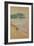 Figures on a Beach Near Cliffs-James Abbott McNeill Whistler-Framed Giclee Print