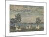 Figures on a Beach-Maurice Prendergast-Mounted Premium Giclee Print