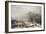 Figures on a Frozen Waterway, no.2-Frederik Marianus Kruseman-Framed Giclee Print