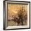 Figures on a Parisian Street at Dusk-Eugene Galien-Laloue-Framed Giclee Print