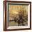 Figures on a Parisian Street-Eugene Galien-Laloue-Framed Giclee Print