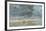 Figures On Beach-Eugène Boudin-Framed Art Print