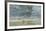 Figures On Beach-Eugène Boudin-Framed Art Print