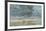 Figures On Beach-Eugène Boudin-Framed Art Print