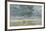 Figures On Beach-Eugène Boudin-Framed Art Print