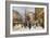 Figures on Le Boulevard St. Denis at Twilight-Eugene Galien-Laloue-Framed Giclee Print