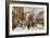 Figures on Le Boulevard St-Eugene Galien-Laloue-Framed Giclee Print