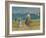 Figures on the Beach, 1890-Pierre-Auguste Renoir-Framed Giclee Print