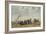 Figures on the Beach, C. 1867-70 (Oil on Canvas)-Eugene Louis Boudin-Framed Giclee Print