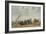 Figures on the Beach, C. 1867-70 (Oil on Canvas)-Eugene Louis Boudin-Framed Giclee Print