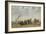 Figures on the Beach, C. 1867-70 (Oil on Canvas)-Eugene Louis Boudin-Framed Giclee Print