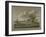 Figures Transporting Vegetable Along the Bank of the River Thames-John the Elder Cleveley-Framed Giclee Print