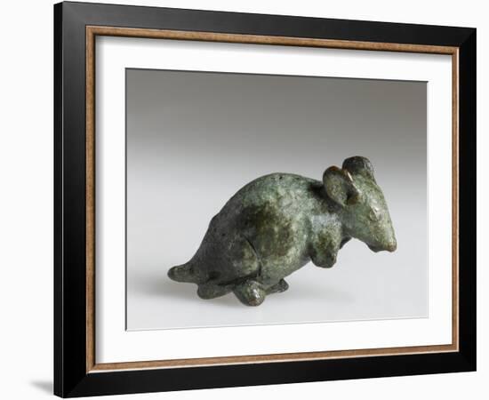 Figurine of a Mouse, C.30 BC - AD 384-Roman Period Egyptian-Framed Giclee Print