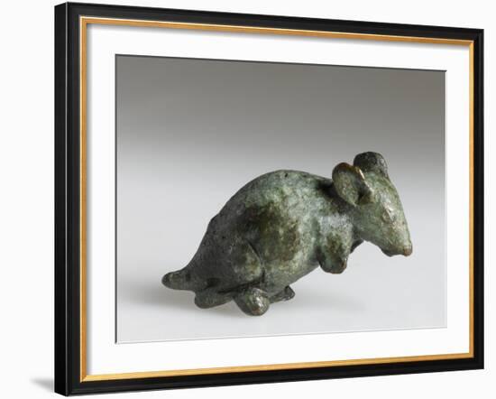 Figurine of a Mouse, C.30 BC - AD 384-Roman Period Egyptian-Framed Giclee Print