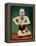 Figurine of a Wrestler-null-Framed Premier Image Canvas