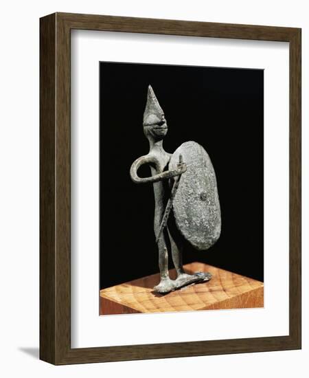 Figurine of Warrior-null-Framed Giclee Print