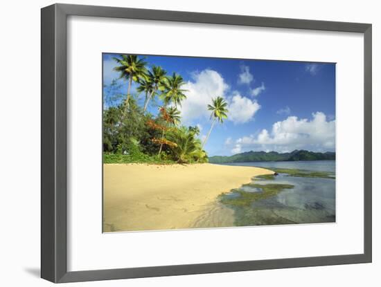 Fiji Beach-null-Framed Premium Photographic Print