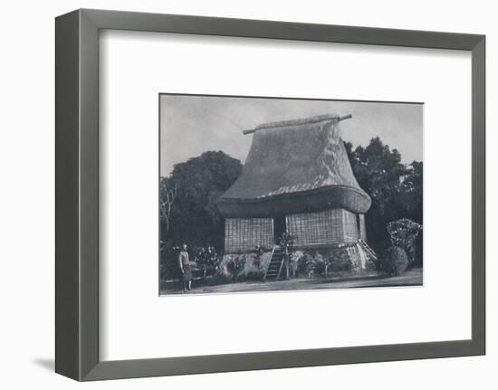 'Fijian House', 1924-Unknown-Framed Photographic Print