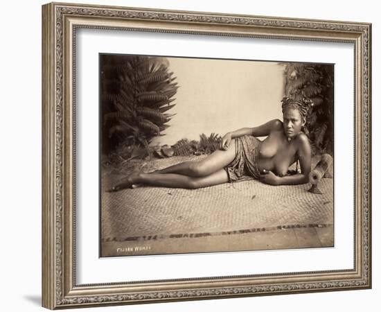 Fijian Woman-null-Framed Giclee Print
