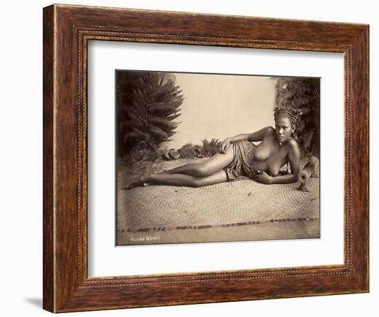 Fijian Woman-null-Framed Giclee Print