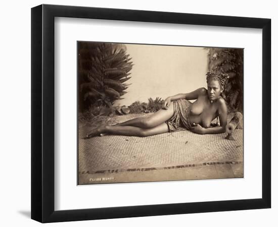 Fijian Woman-null-Framed Giclee Print