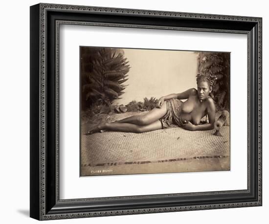 Fijian Woman-null-Framed Giclee Print