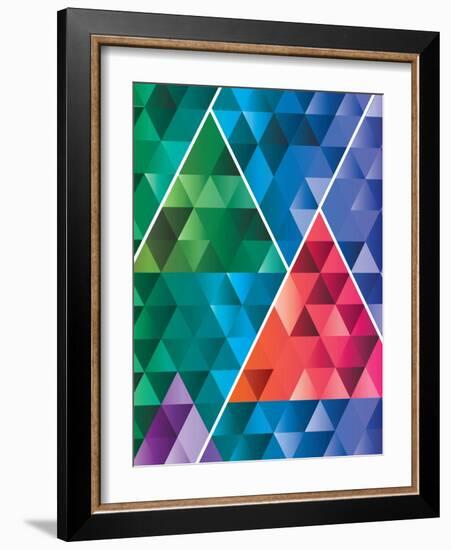 File Has Gradients and Transparent Overlays and is Eps10-barney boogles-Framed Art Print