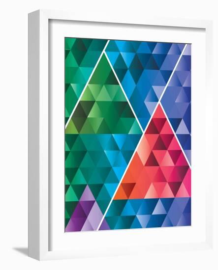 File Has Gradients and Transparent Overlays and is Eps10-barney boogles-Framed Art Print