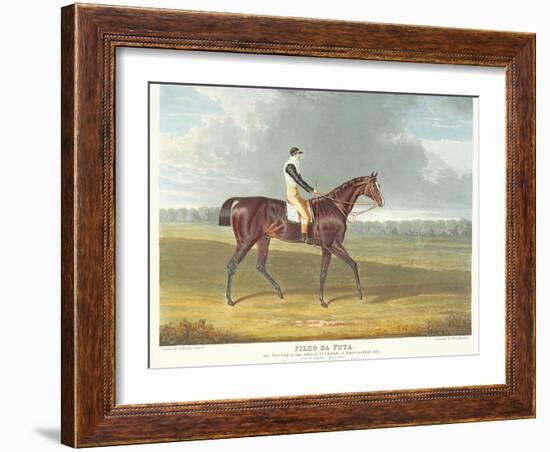 Filho Da Puta', the Winner of the Great St. Leger at Doncaster, 1815-John Frederick Herring I-Framed Giclee Print