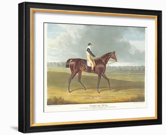 Filho Da Puta', the Winner of the Great St. Leger at Doncaster, 1815-John Frederick Herring I-Framed Giclee Print