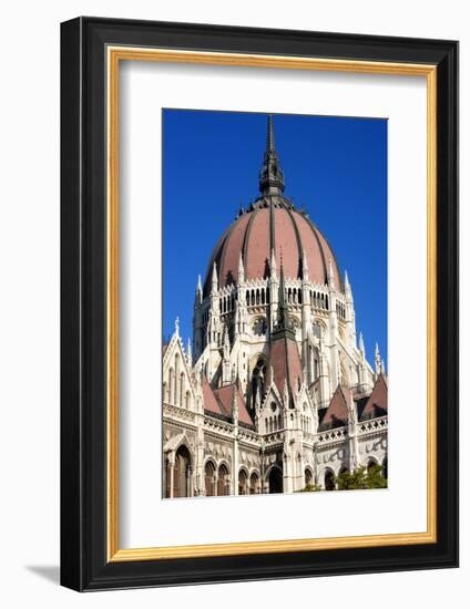 Filigree Detail on Exterior of the Parliament Building, Budapest, Hungary-Kimberly Walker-Framed Photographic Print