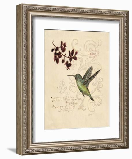 Filigree Hummingbird-Chad Barrett-Framed Art Print