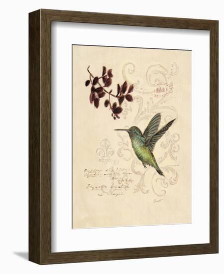 Filigree Hummingbird-Chad Barrett-Framed Art Print