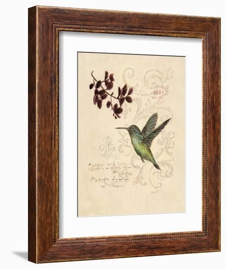 Filigree Hummingbird-Chad Barrett-Framed Art Print