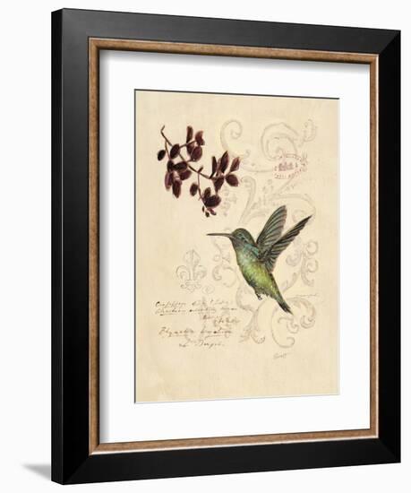 Filigree Hummingbird-Chad Barrett-Framed Art Print