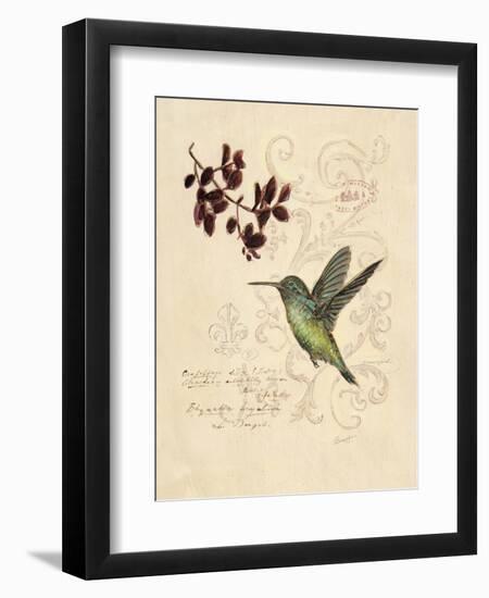 Filigree Hummingbird-Chad Barrett-Framed Art Print