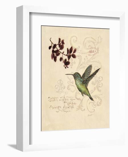 Filigree Hummingbird-Chad Barrett-Framed Art Print