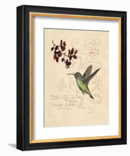 Filigree Hummingbird-Chad Barrett-Framed Art Print