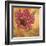 Filigree Poppy 1-Sandra Smith-Framed Art Print