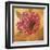 Filigree Poppy 2-Sandra Smith-Framed Art Print