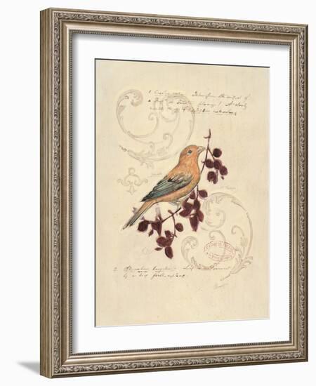 Filigree Songbird-Chad Barrett-Framed Art Print