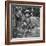 Filipino Boy Travelling with American Soldiers of 33rd Inf. Div. During Fight to Regain Philippines-Carl Mydans-Framed Photographic Print