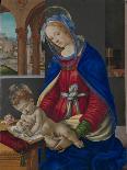 Virgin in Adoration-Filippino Lippi-Art Print