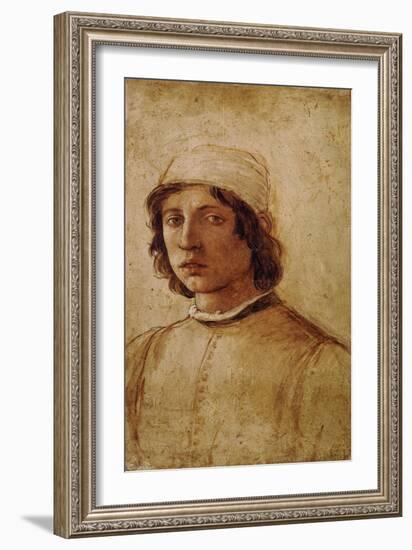 Filippino Lippi, self-portrait. 1711.-Filippino Lippi-Framed Giclee Print